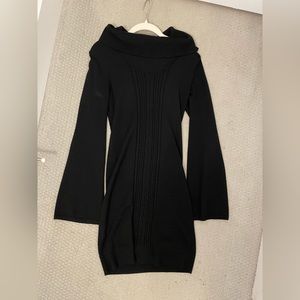 BCBG | Long Sleeve Cowl Neck Sweater Dress (S)